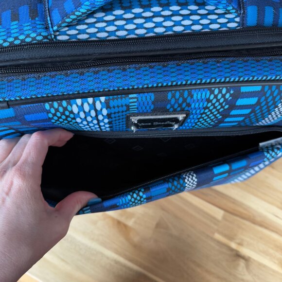 Vera Bradley On a Roll Work Bag in Cha-Cha Blue NWOT - Picture 6 of 15
